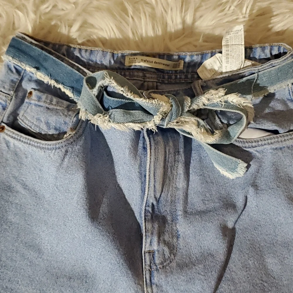 Zara removable denim